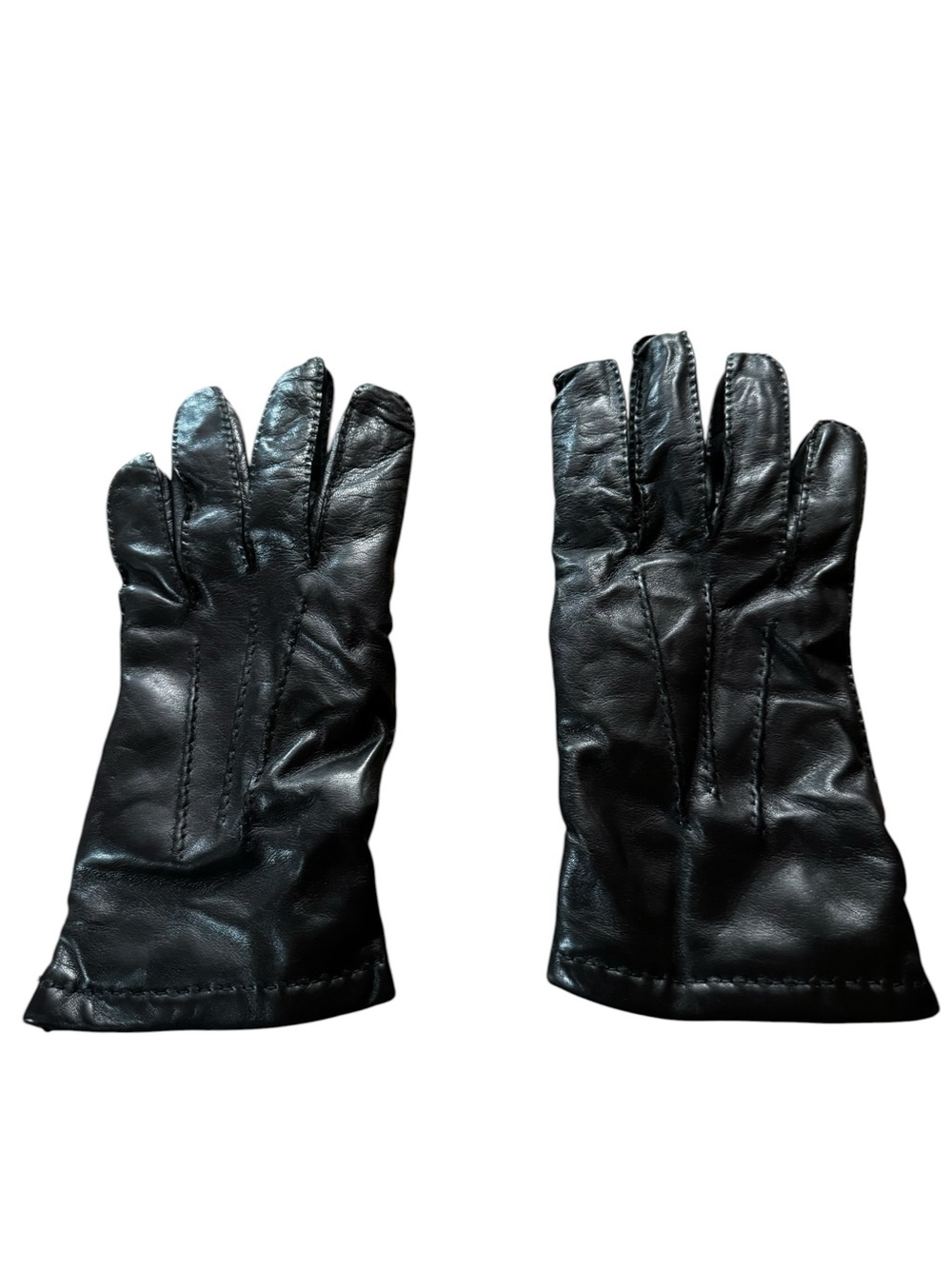 Men’s Hestra Size 9 Black Hairsheep Leather with 100% Cashmere Lining